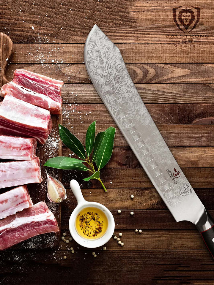 Bull Nose Butcher Knife 10" | Shogun Series ELITE | Dalstrong ©