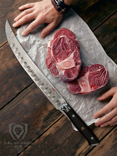 Butcher's Breaking Cimitar Knife 10" | Shogun Series ELITE | Dalstrong ©