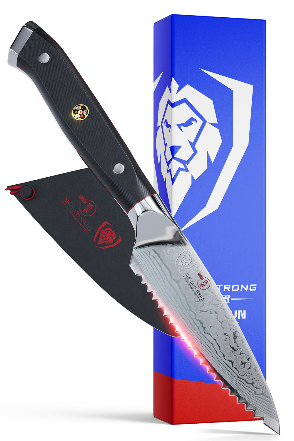 Serrated Paring Knife 3.5" | Shogun Series ELITE | Dalstrong ©