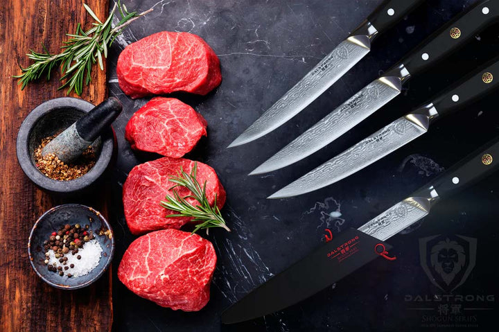 4 Piece Steak Knife Set | Shogun Series | Dalstrong ©