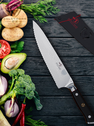 Serrated Chef's Knife 7.5" | Shogun Series ELITE | Dalstrong ©