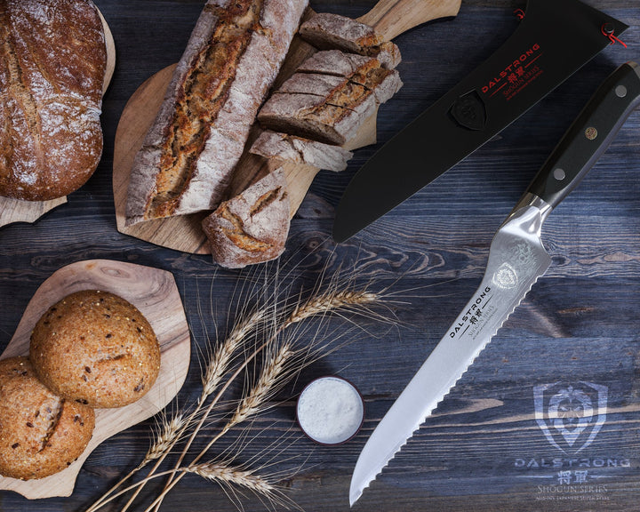 Serrated Offset Knife 8" | Shogun Series ELITE | Dalstrong ©