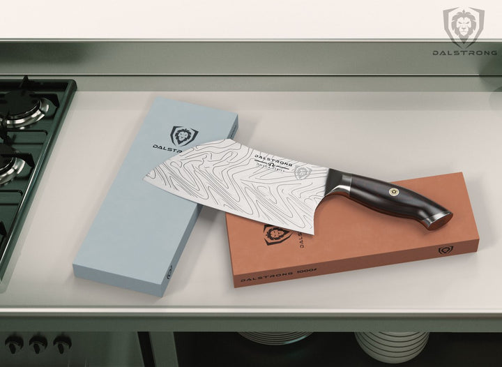 #400 / #1000 Grit | Premium Whetstone Set | Dalstrong ©