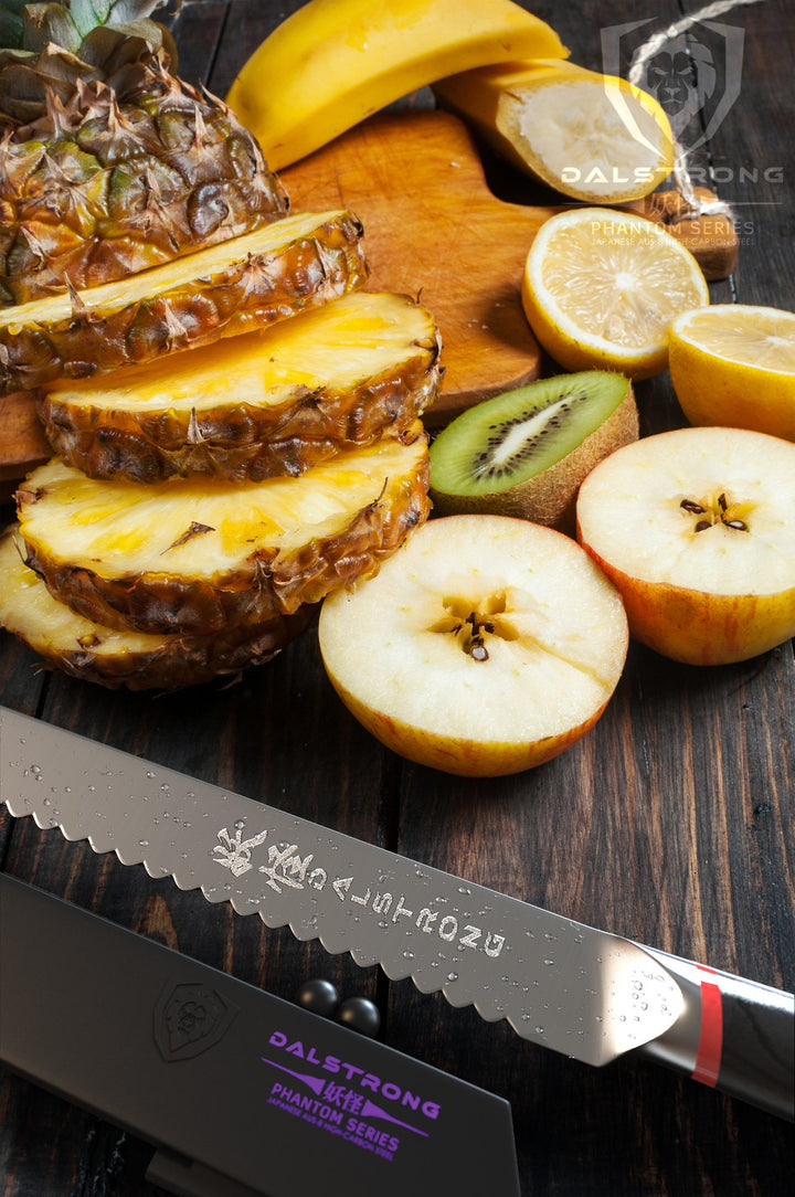 Serrated Bread Knife 9" | Phantom Series | Dalstrong ©