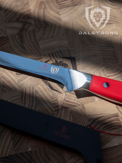 Boning Knife 6" | Crimson Red ABS Handle | Shogun Series | Dalstrong ©