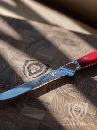 Boning Knife 6" | Crimson Red ABS Handle | Shogun Series | Dalstrong ©