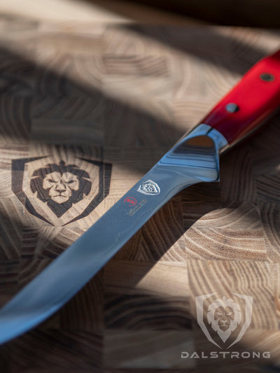 Boning Knife 6" | Crimson Red ABS Handle | Shogun Series | Dalstrong ©