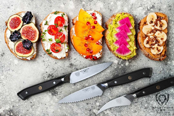 3 Piece Paring Knife Set | Shogun Series Elite | Dalstrong ©