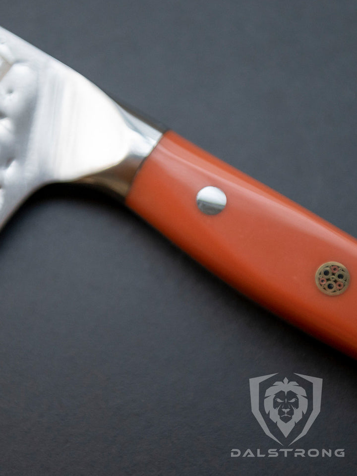 Chef Knife 8" | Orange ABS Handle | Shogun Series X | Dalstrong ©
